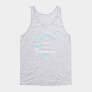 Route Map of the Benton McKaye Trail Tank Top